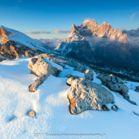 Mont alt de Pelsa e Civetta dalla Palazza Alta | Dolomiti