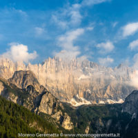 Monte Civetta visto dai Piani di Pezzè - Alleghe - Dolomiti
