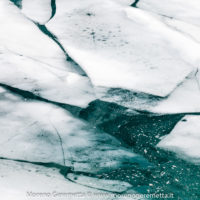 Lago del Coldai (Civetta) dettagli nel ghiaccio