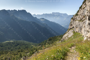 Salendo sotto le Cime d'Ambrusogn