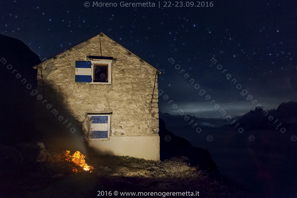 Notte sulle Marmarole