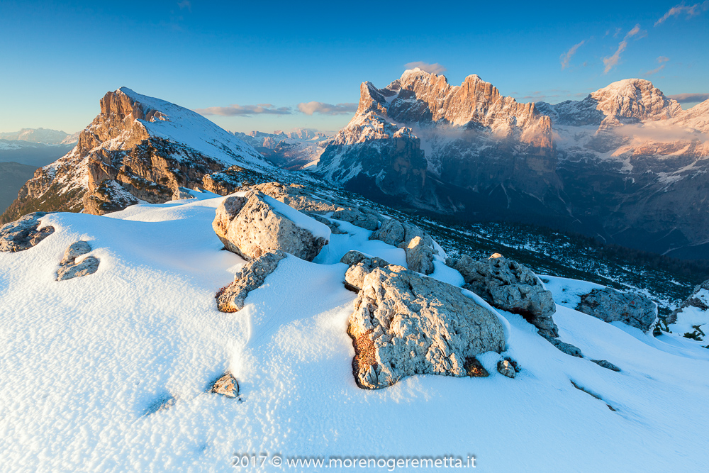 Mont alt de Pelsa e Civetta dalla Palazza Alta | Dolomiti