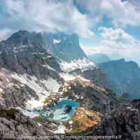 Nord ovest del Civetta da Cima Coldai - Dolomiti