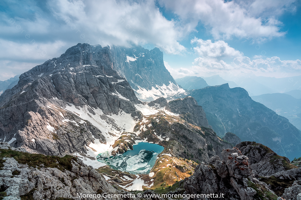 Nord ovest del Civetta da Cima Coldai - Dolomiti