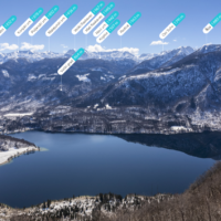 I nomi delle montagne | Peak Visor | Lago di Bohinj